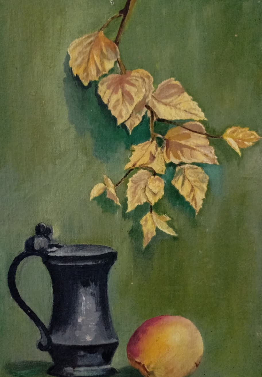 Nature morte fruit et plante