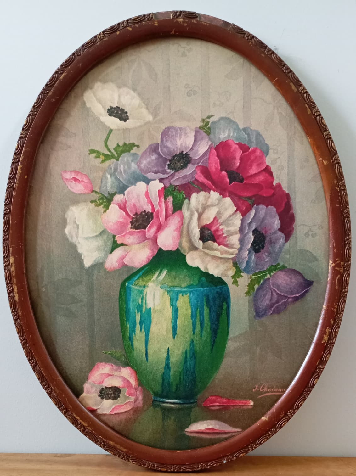 Nature morte aux anémones