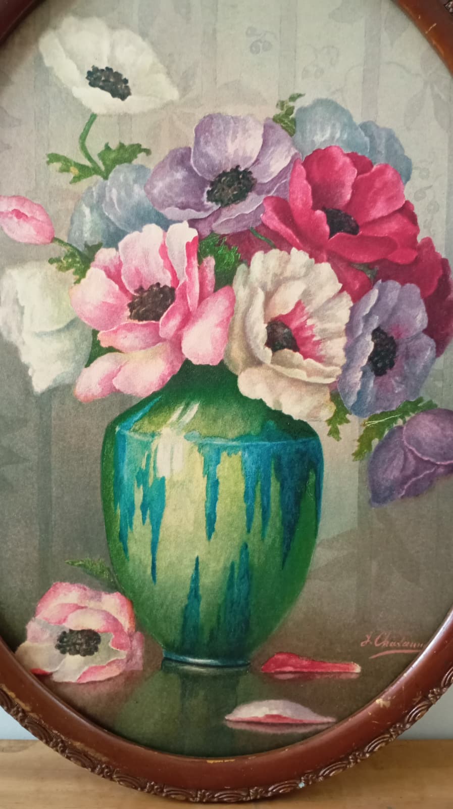 Nature morte aux anémones