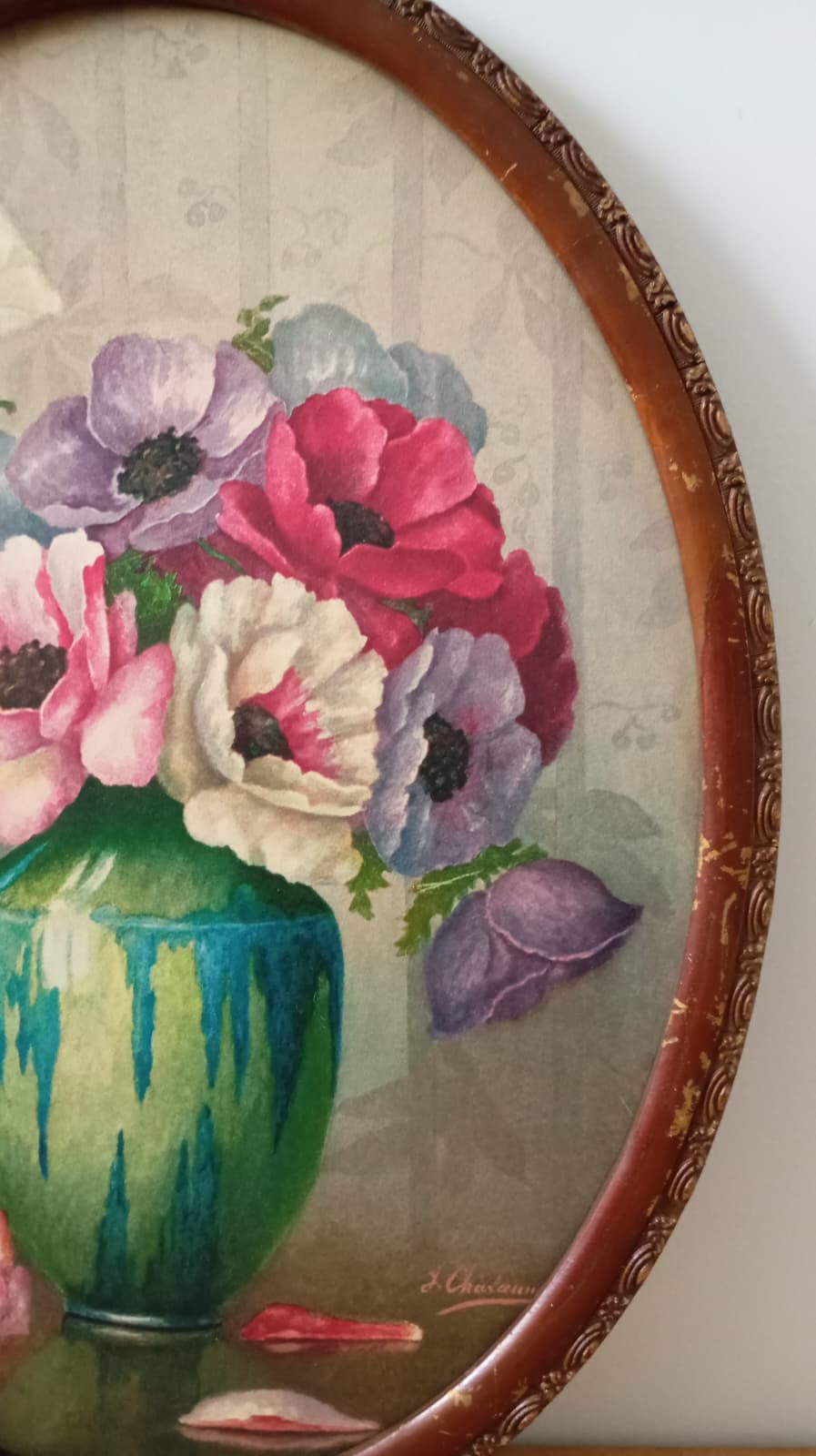 Nature morte aux anémones