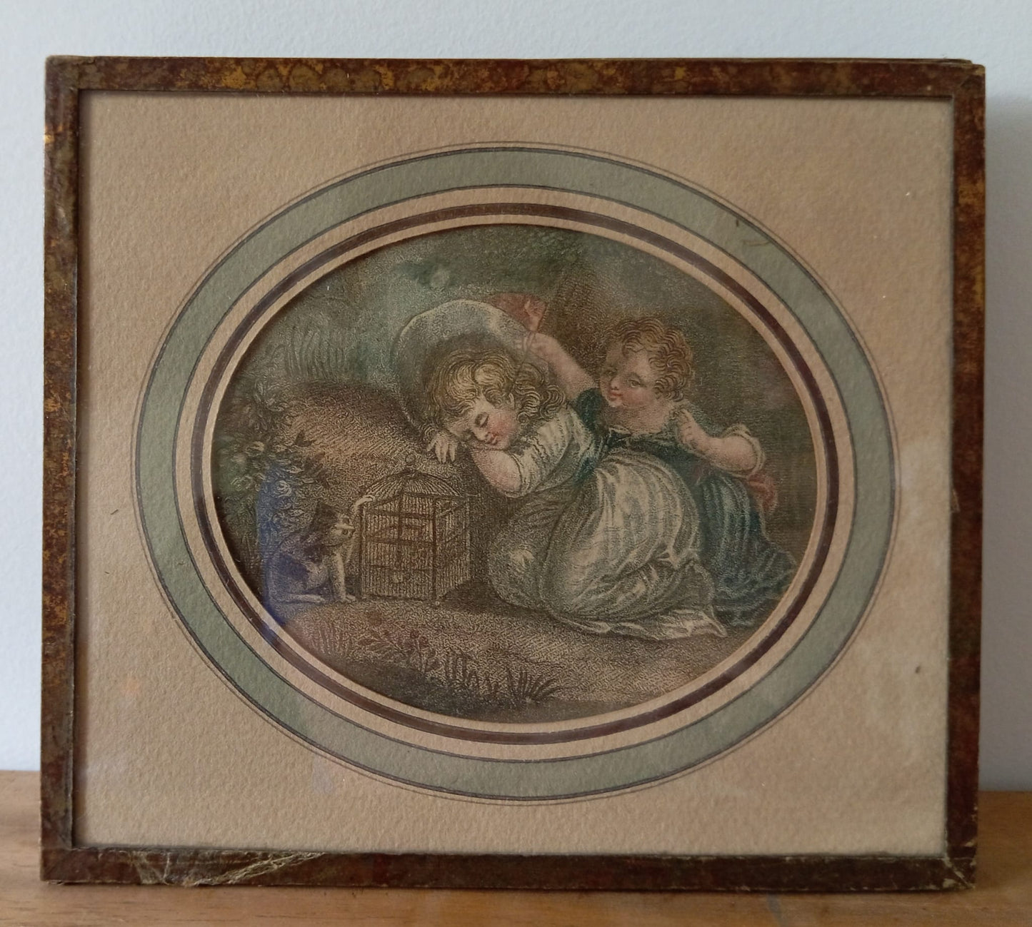 Paire d'illustrations anciennes