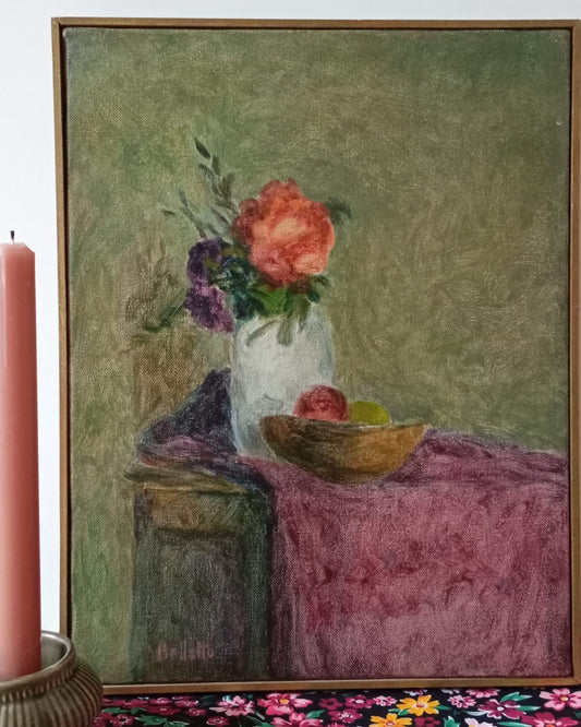 Nature morte. Fleurs et fruits