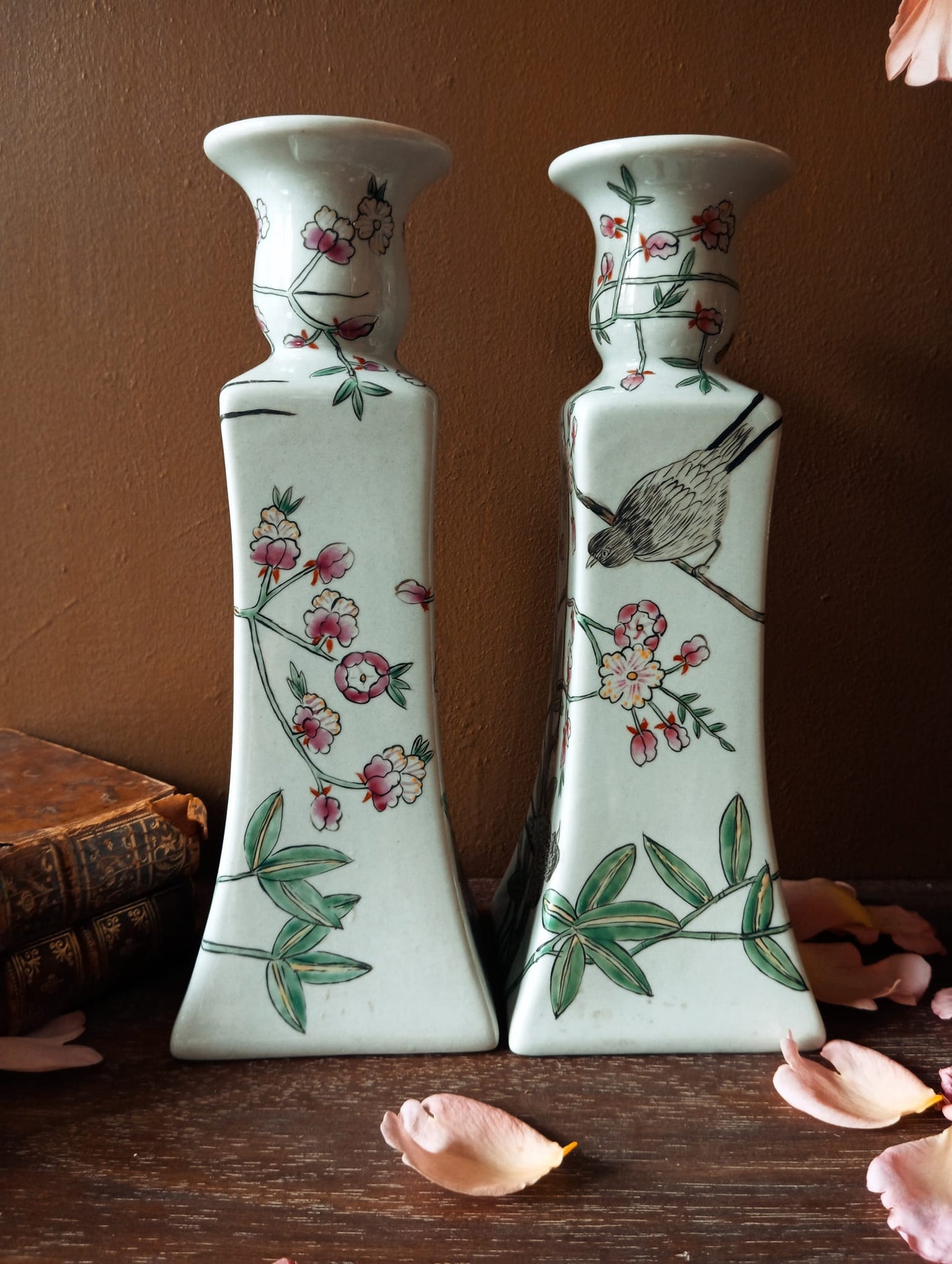 Bougeoirs oiseaux