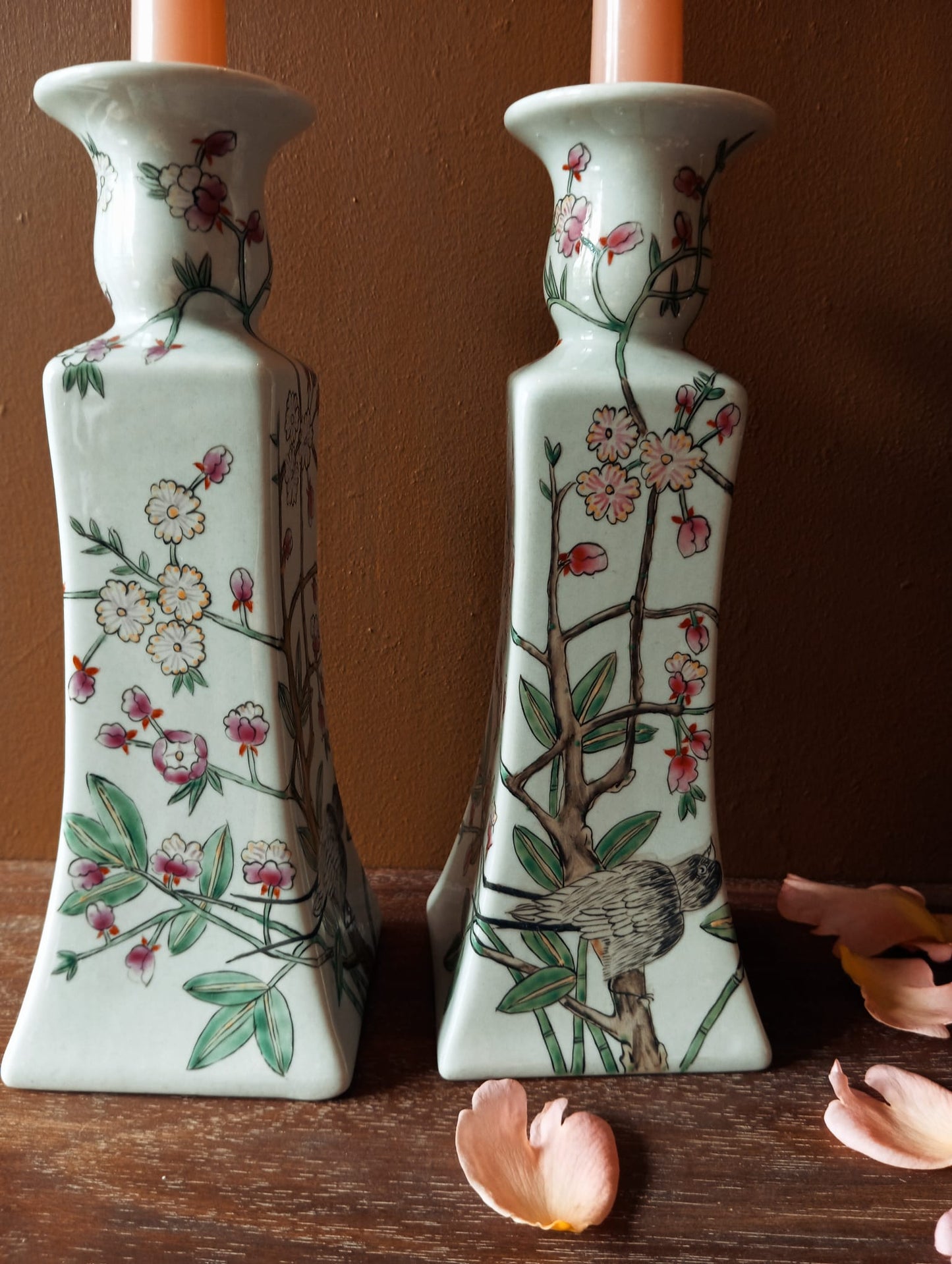 Bougeoirs oiseaux