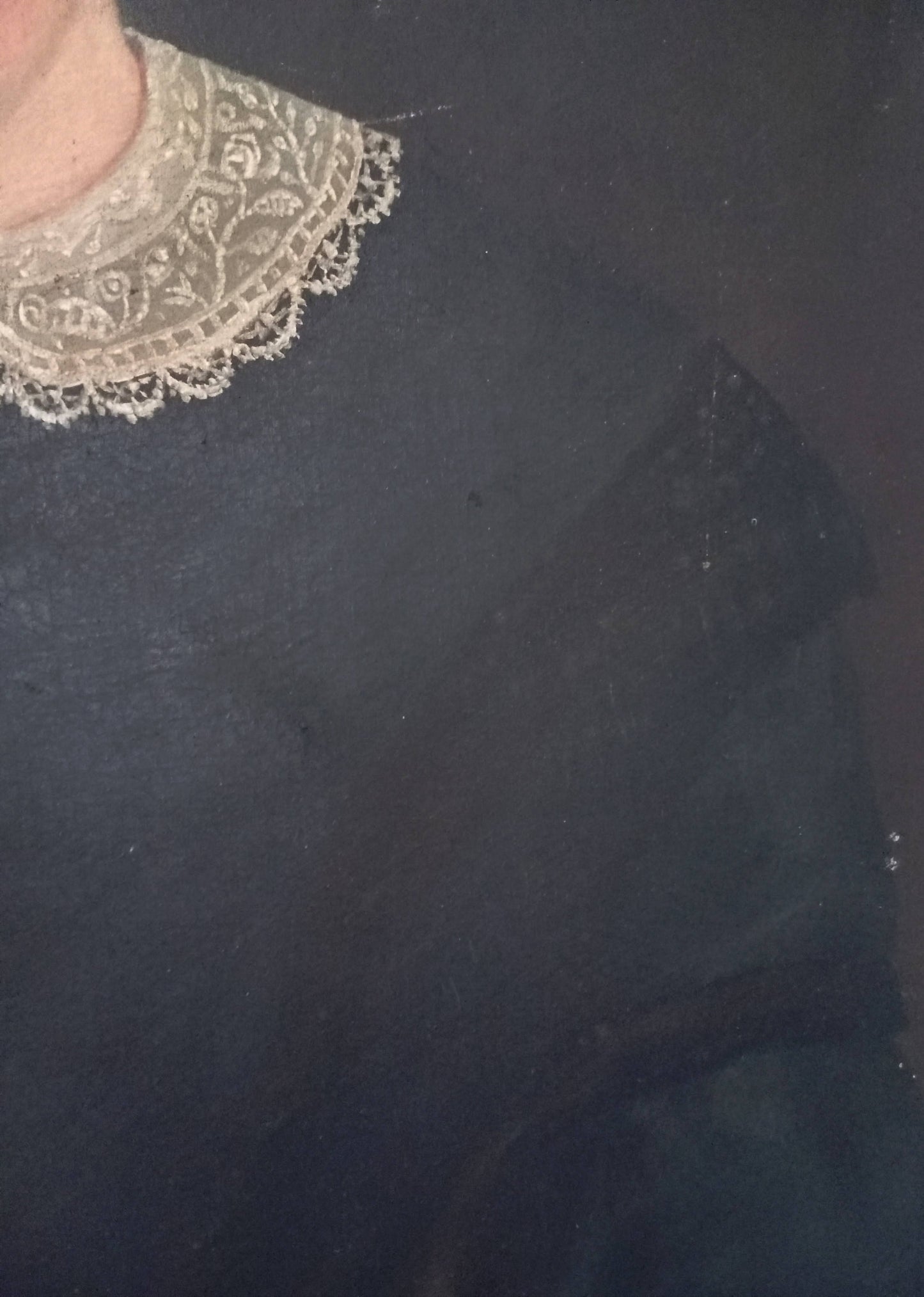Old portrait of a bourgeois woman