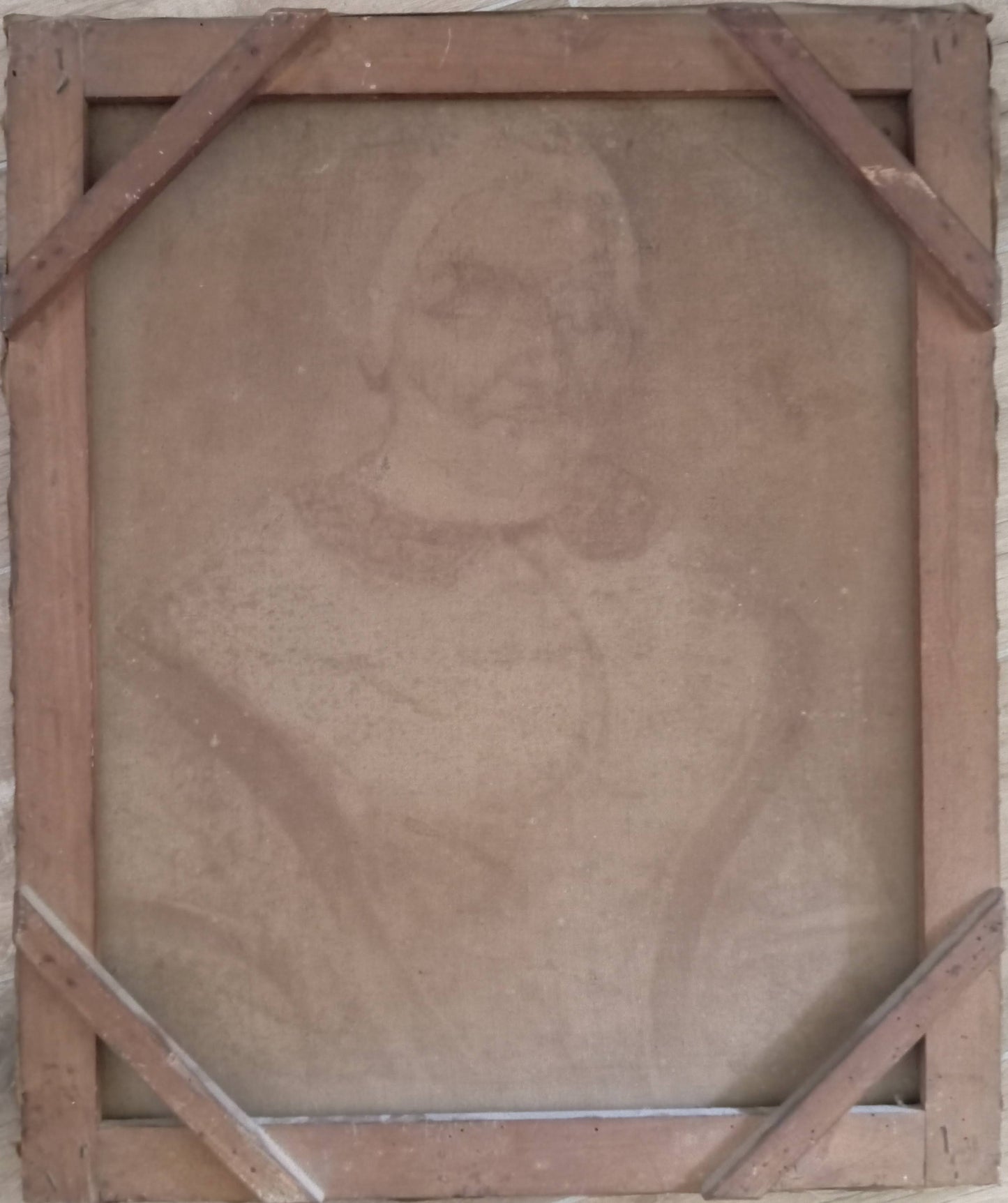 Old portrait of a bourgeois woman
