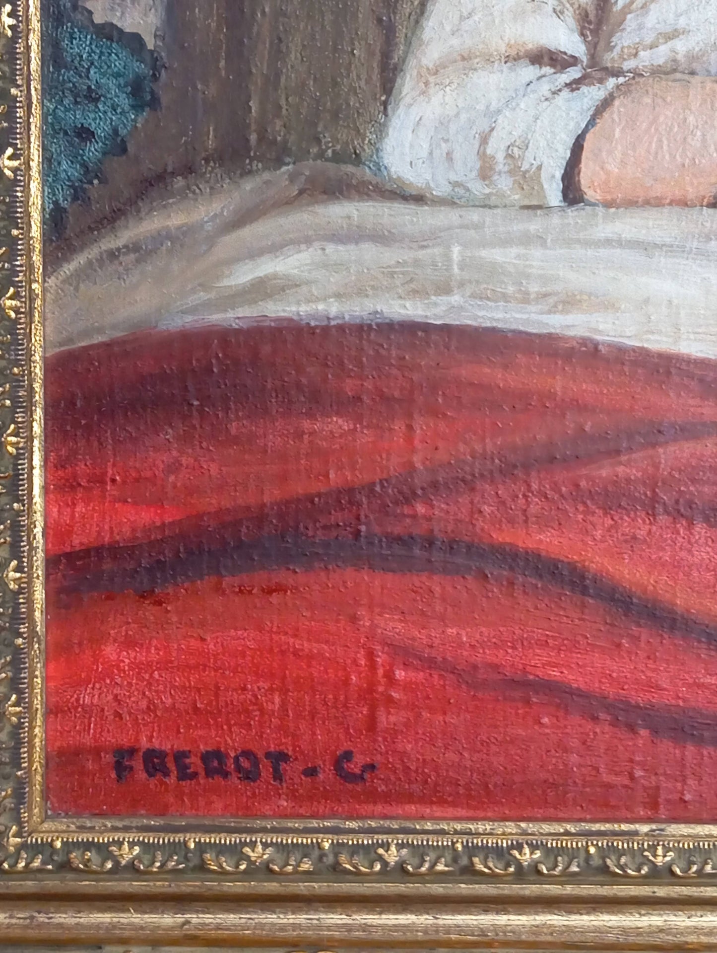 Portrait d'un enfant en prière