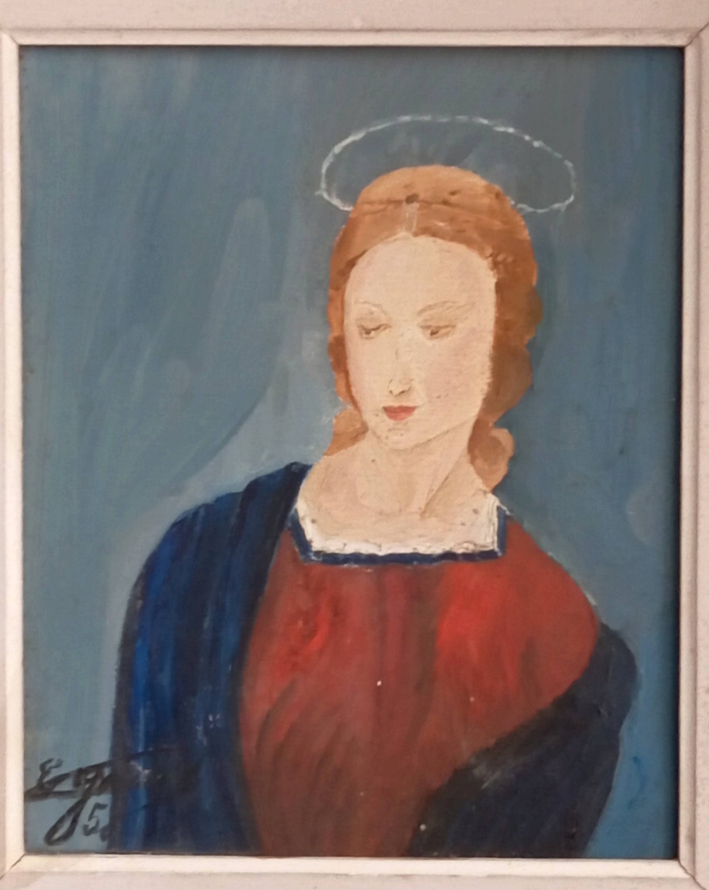 Portrait of the Virgin with the Goldfinch