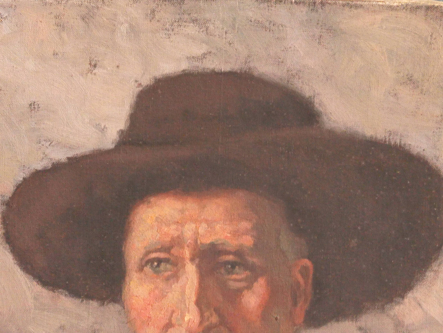Portrait d'un vieil homme au chapeau