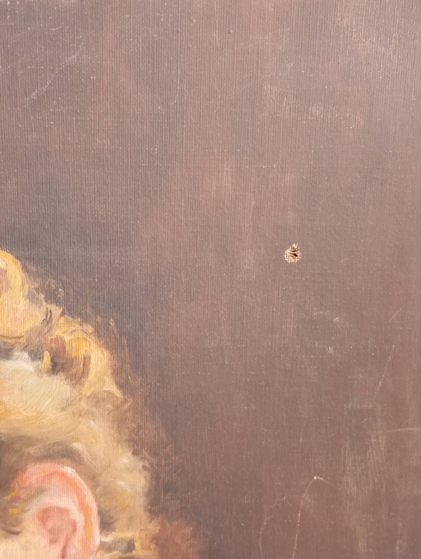 Portrait of a young woman making a bouquet