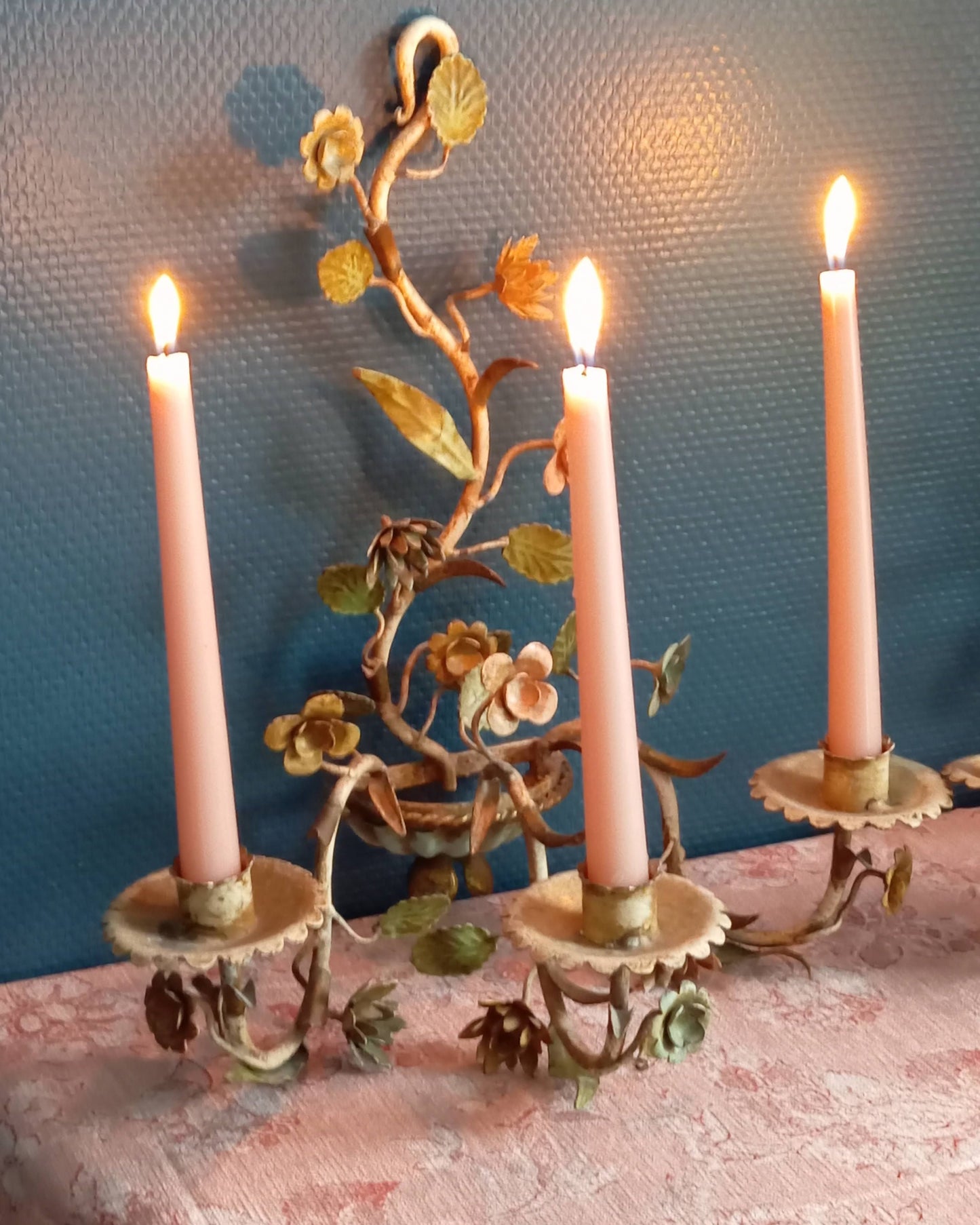 Two wall chandeliers