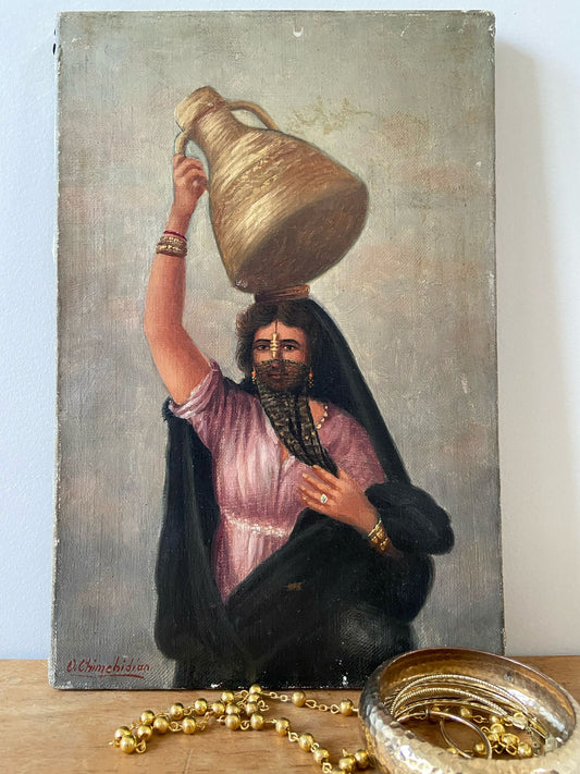 Portrait d'une femme orientale
