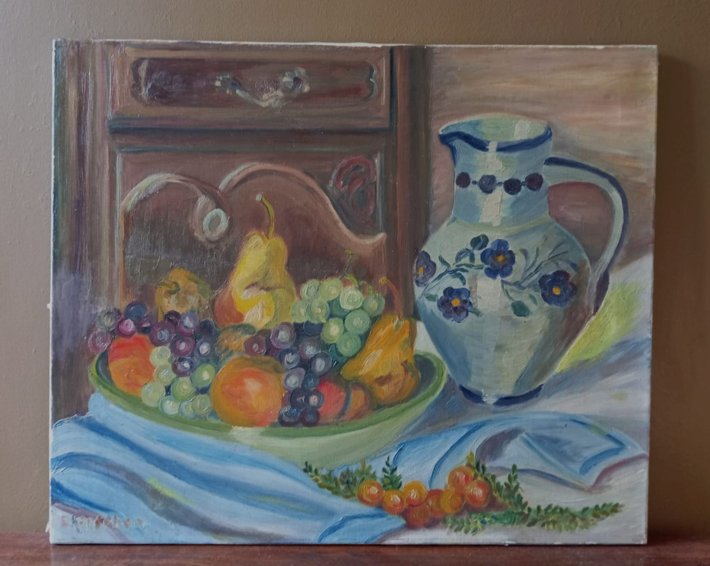 Still life in an interior scene
