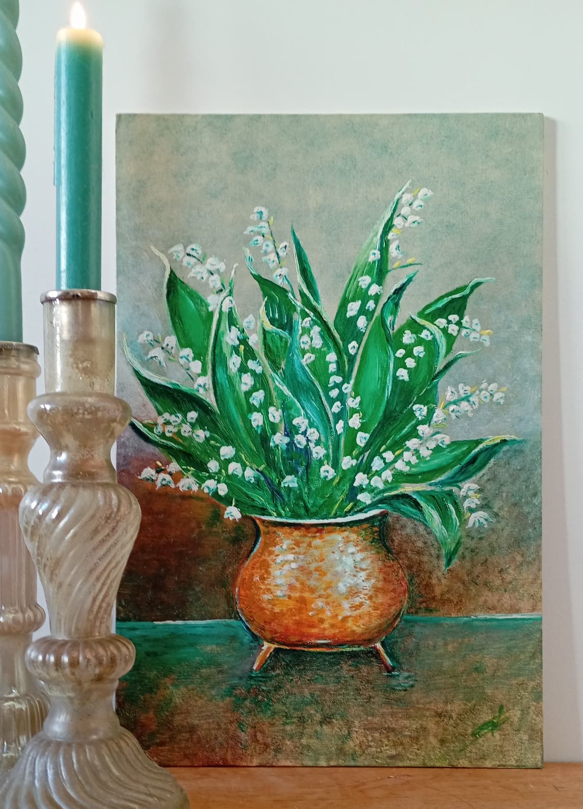 Nature morte au muguet