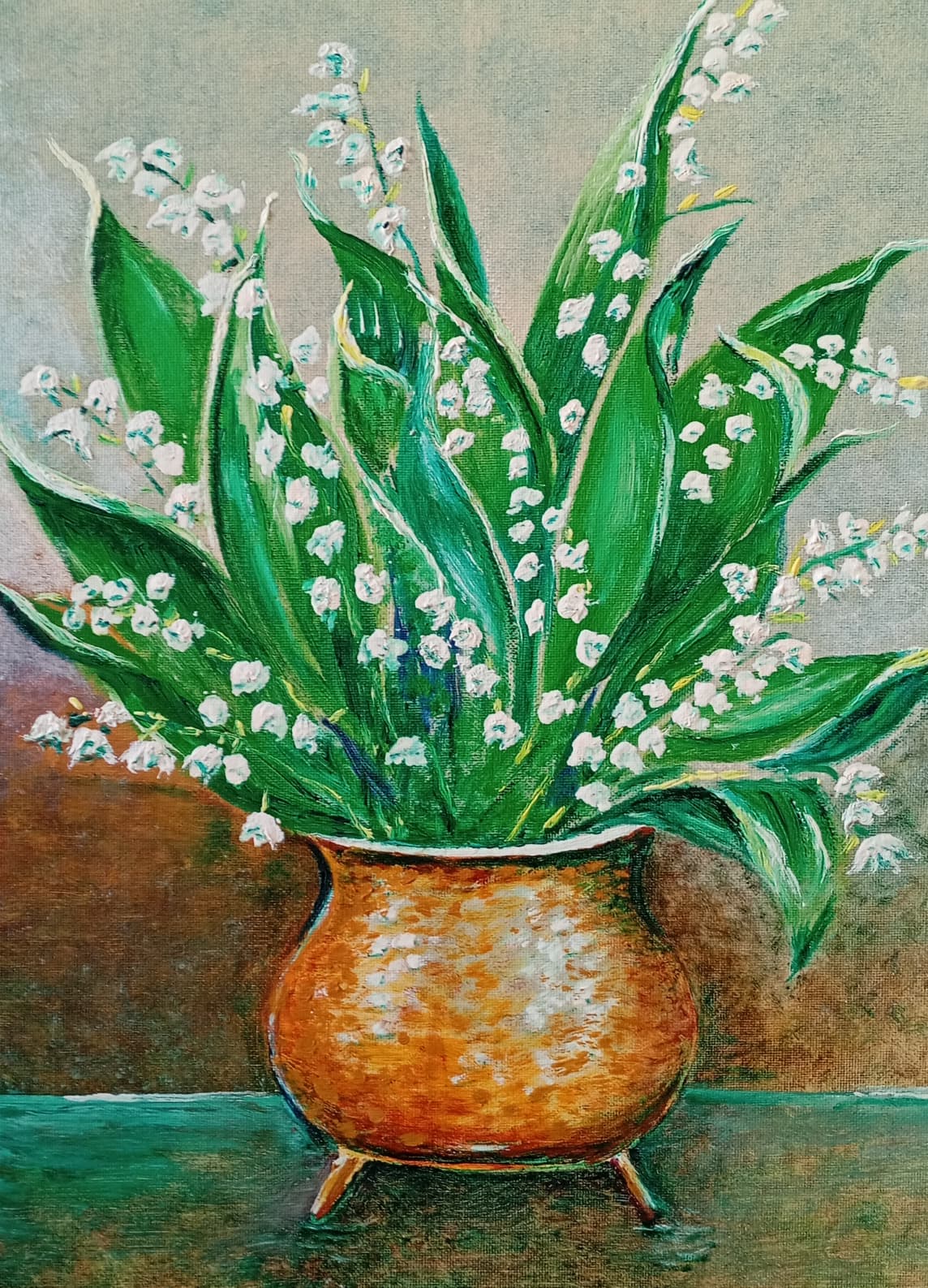 Nature morte au muguet