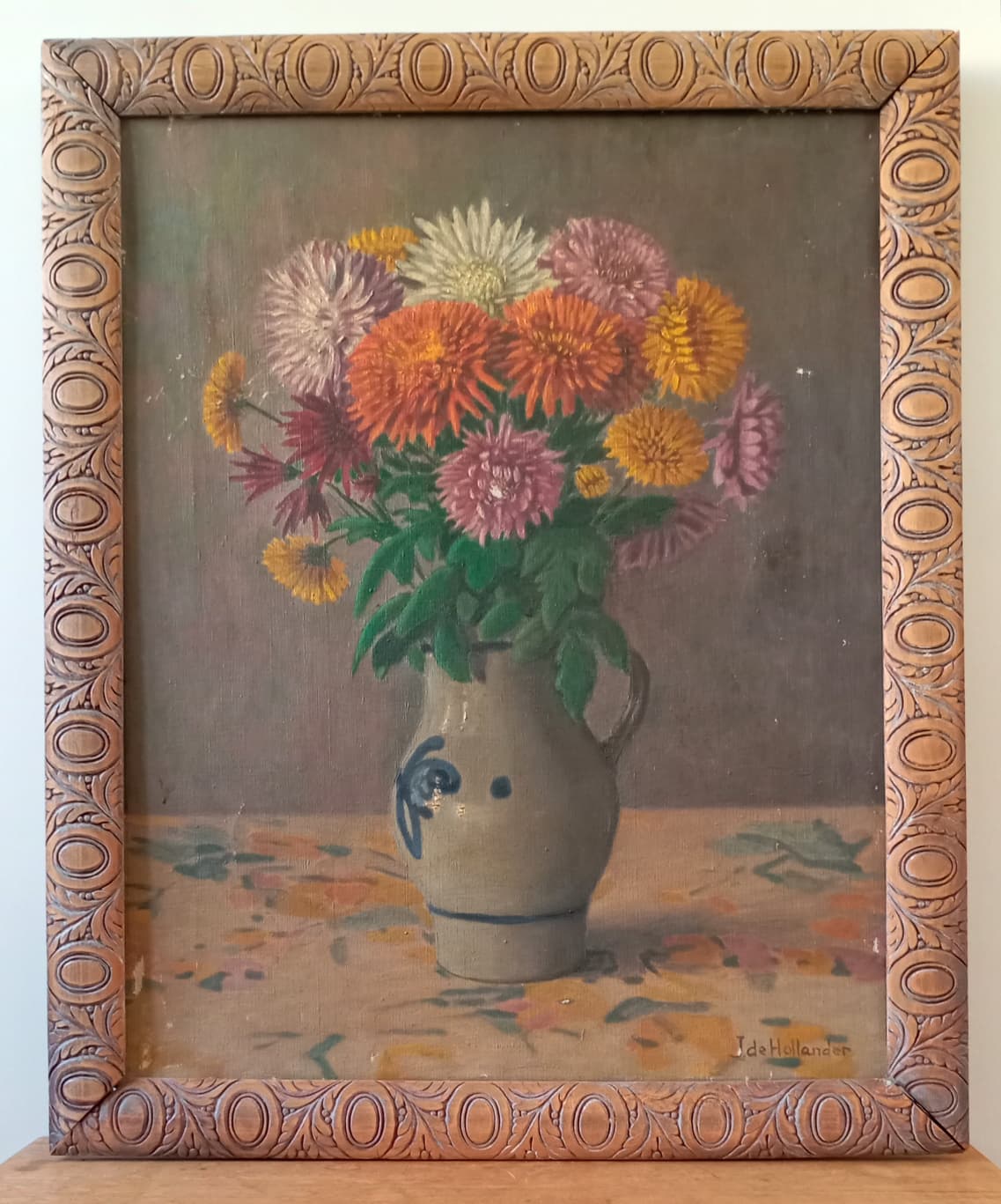 Nature morte - Bouquet de fleurs dans un  vase