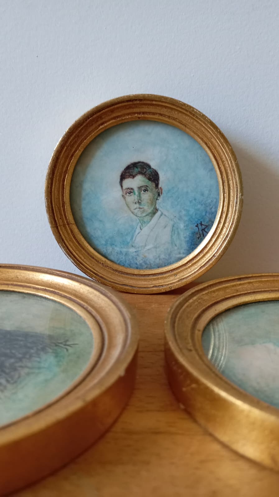 Trois petits portraits - Aquarelle
