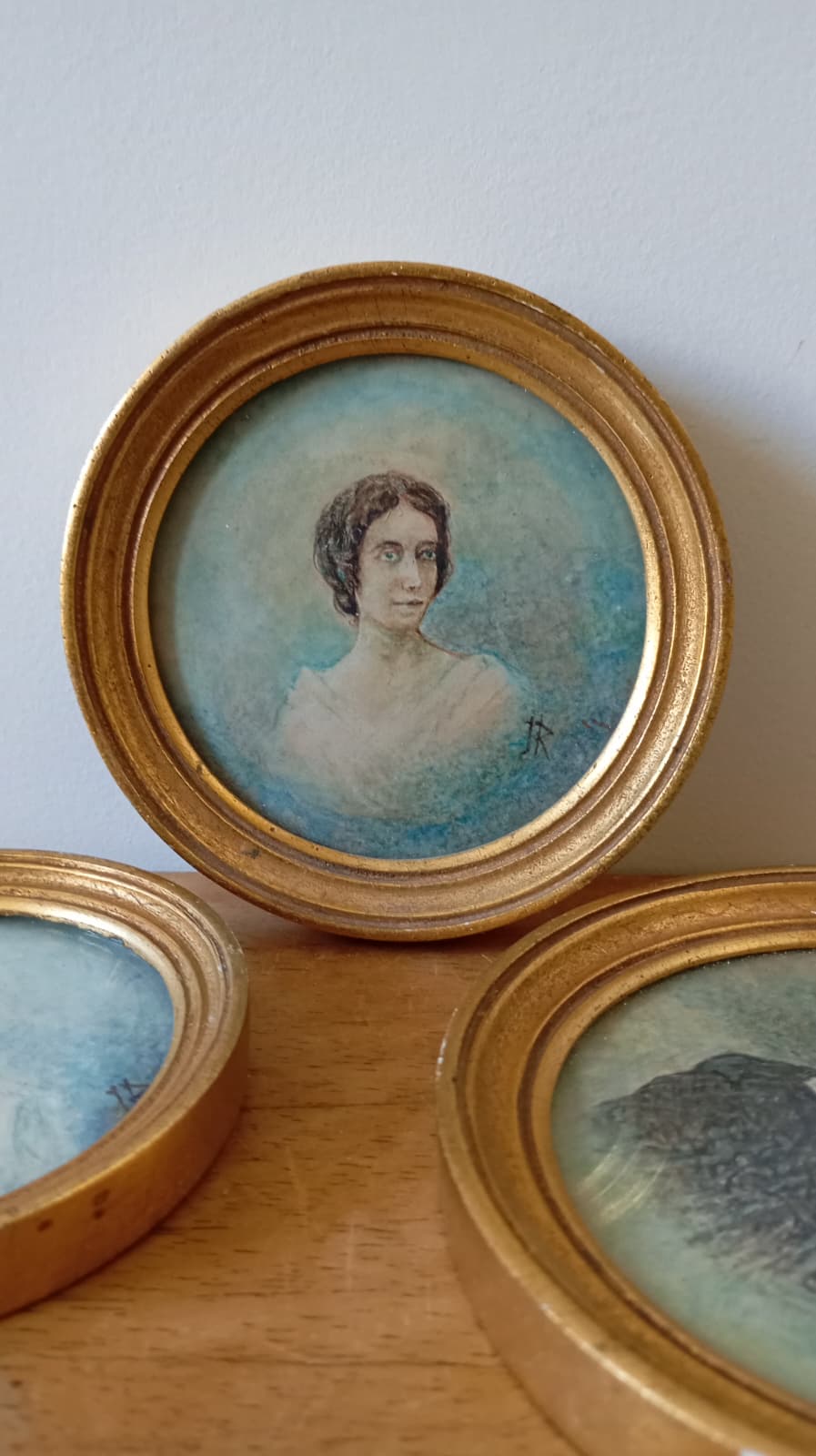 Trois petits portraits - Aquarelle