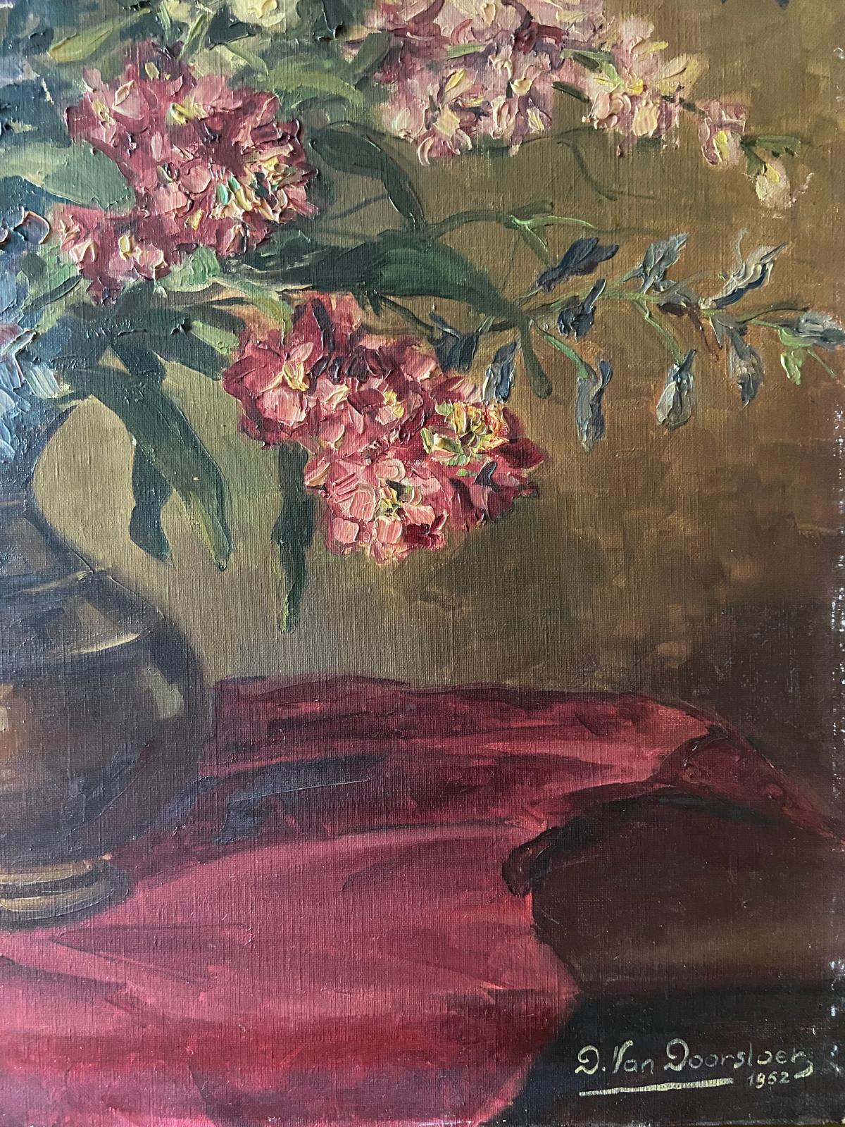 Ancienne nature morte aux fleurs
