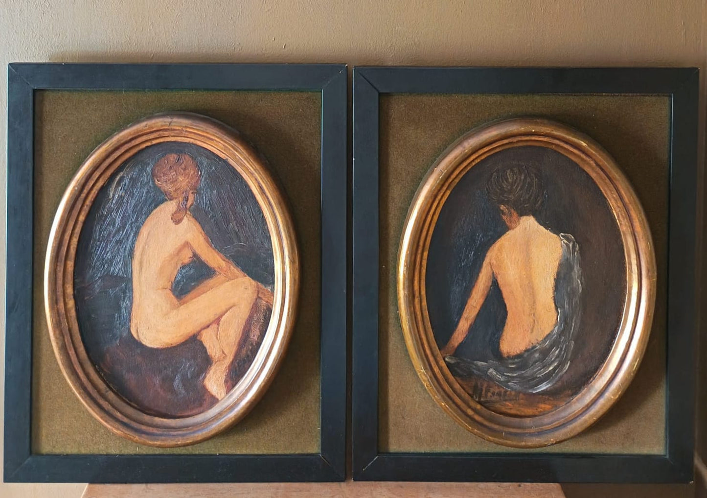 Deux nus féminins