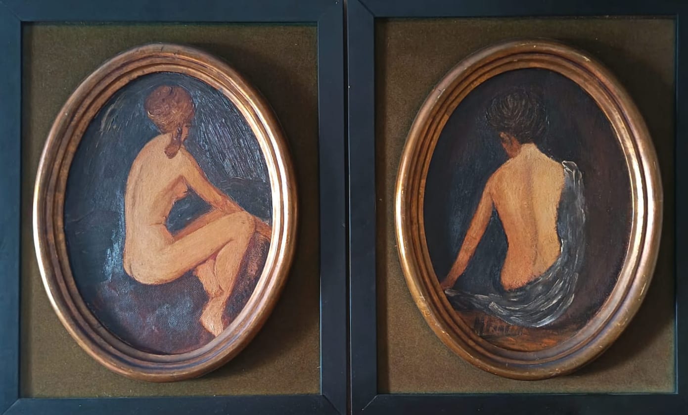 Deux nus féminins