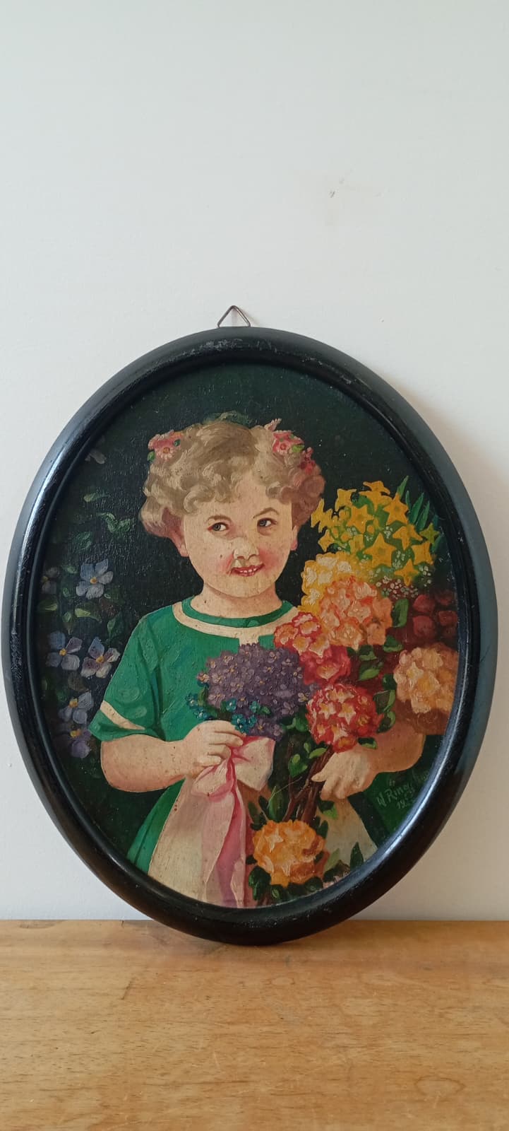 Paire de portraits enfants - 1926